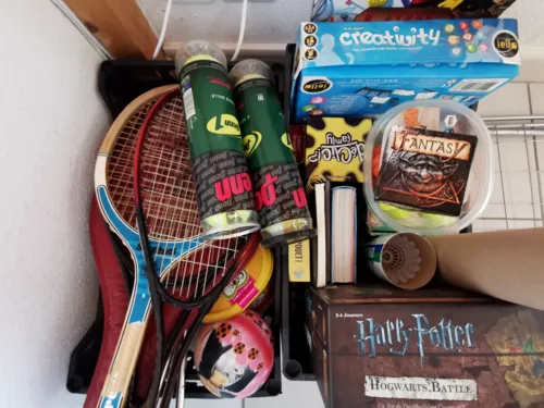 Le 11 de La Maison Bleue- Quelques jeux à disposition, Office de Tourisme des Causses à l'Aubrac