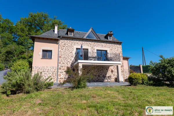 Vue façade côté jardin, FF