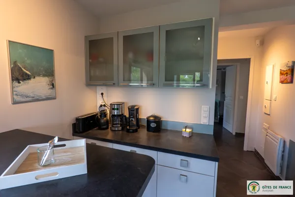 Vue d'une partie de la cuisine, FF