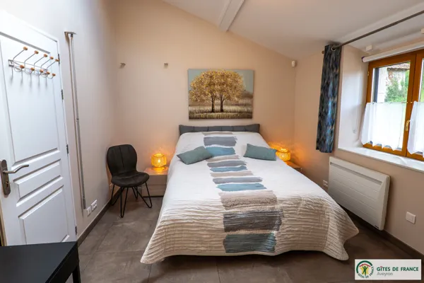 Vue Chambre Nord-Ouest du rdc, FF