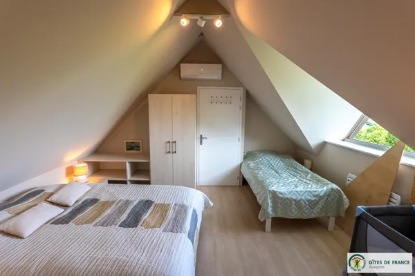 Vue de la chambre à l'étage, FF