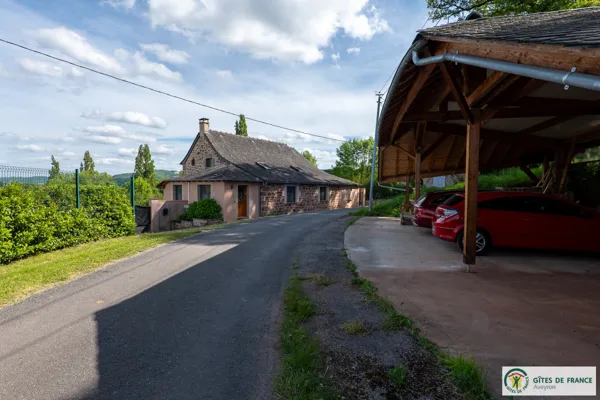 Vue de la maison côté rue, FF