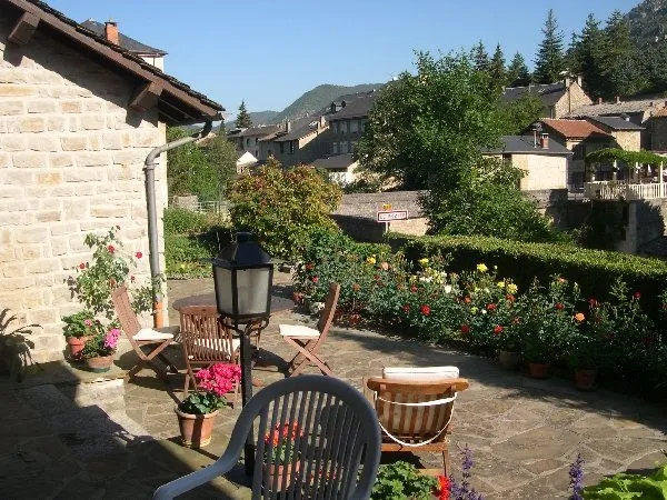 Vue coté terrasse, Le Roucadel
