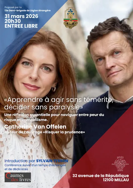 Conférence de Sylvain Tesson et Catherine Van Offelen