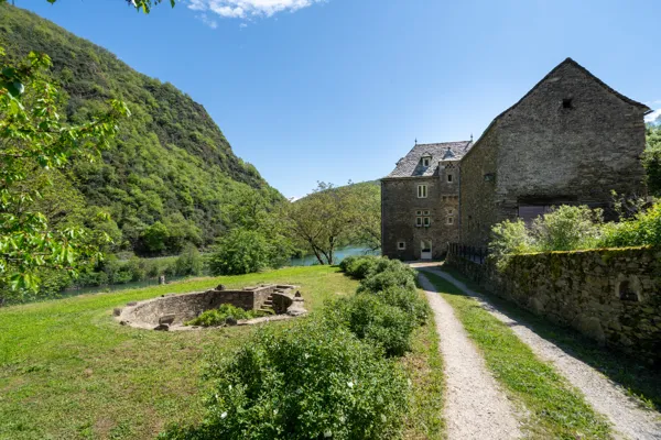 Arrivée au château