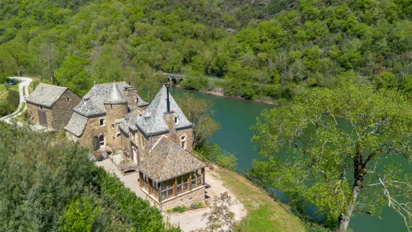 Le château vu d'en haut
