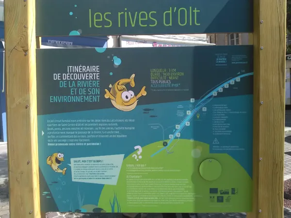 Les rives d'Olt - Itinéraire de découverte, 