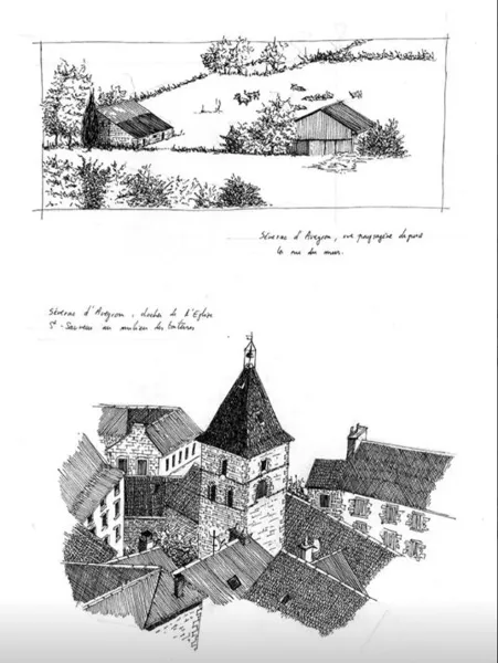 Art et Science : Exposition des Causses à l'Aubrac au fil des cartes à la médiathèque.