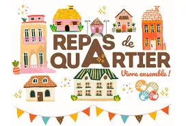 Repas de quartiers à St Geniez d'Olt