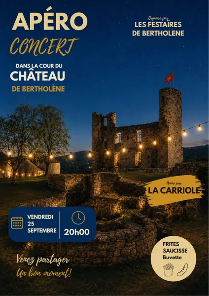 Apéro-concert à Bertholène