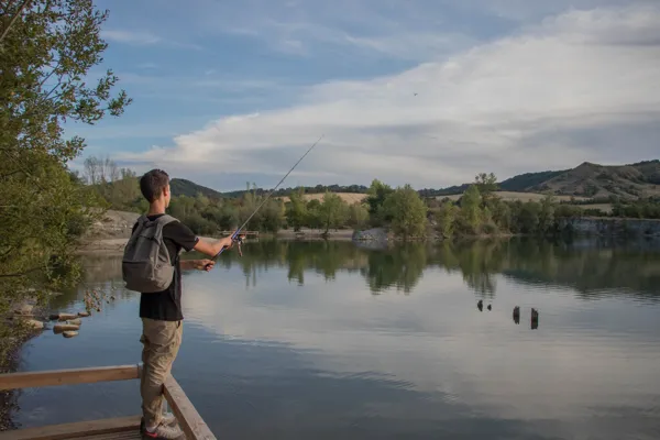 Plan d'eau de la Cisba, Fédération de pêche de l'Aveyron