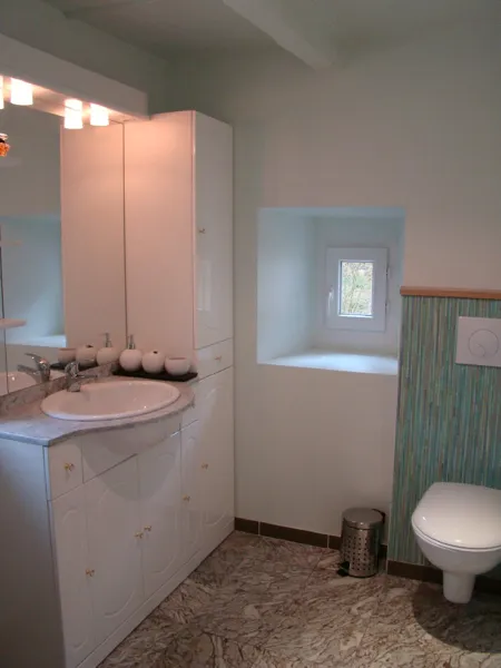 Salle d'eau gîte de Montredon