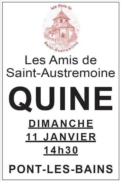 Quine des Amis de St-Austremoine