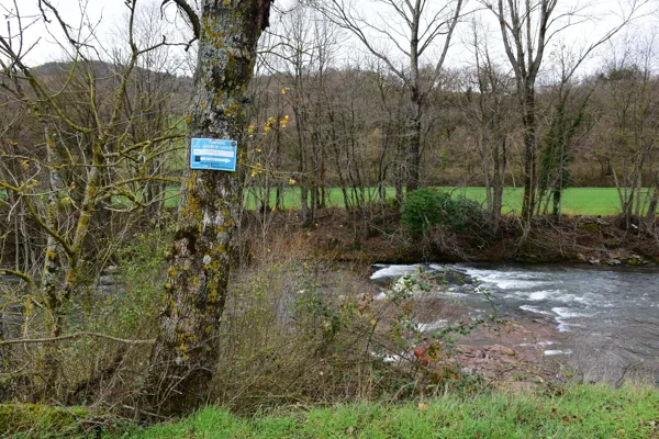 Le Dourdou de Camarès à Saint Izaire, Fédération de pêche de l'Aveyron