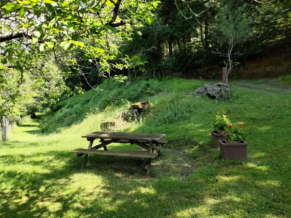 Le Mas del Bosc - H12G023876 
  devant le gîte, Brigitte JULIEN