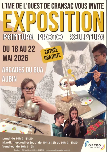 Exposition des créations des jeunes de l’IME