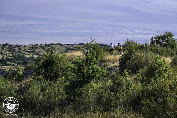 Carte VTT Larzac Vallées - Site FFC n°269, OFFICE DE TOURISME LARZAC VALLEES