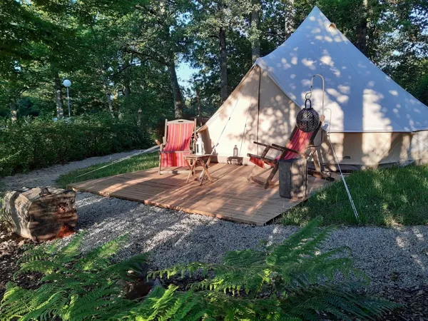 Africa tent, Camping Etang du Camp