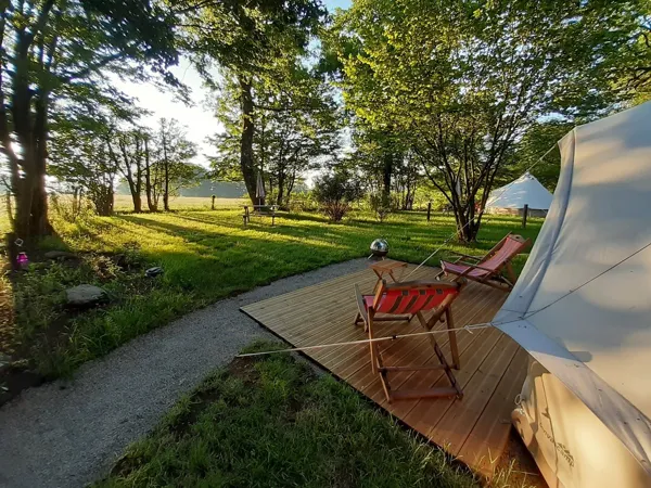 Kenya tent, Camping Etang du Camp