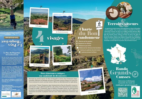 Le Pays du Roquefort : Terre de randonnée, OFFICE DE TOURISME PAYS DU ROQUEFORT