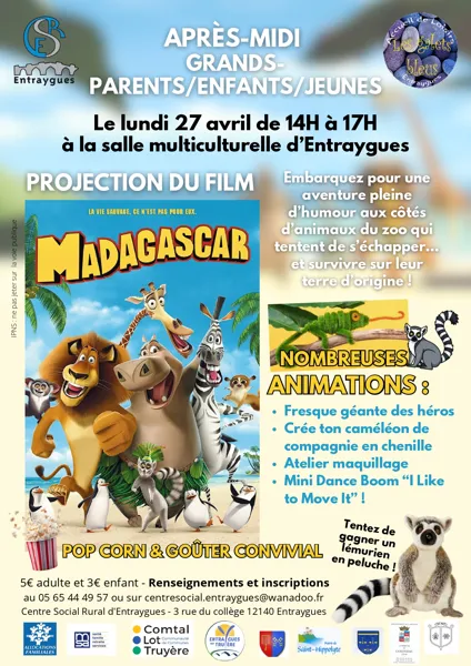 Après-midi grands-parents/enfants/jeunes