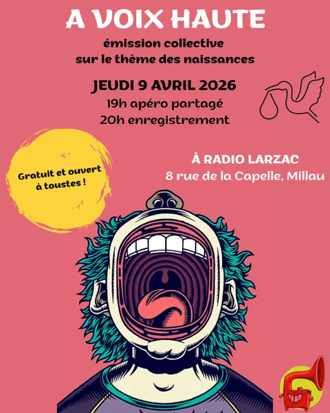 Soirée à voix haute - Radio Larzac