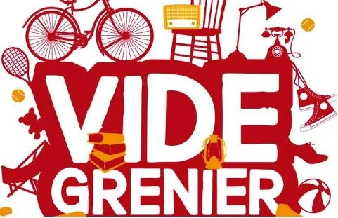 Déjeuner, Vide grenier et vente de fleurs