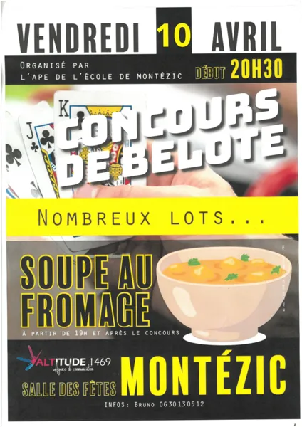 Concours de belote de l'APE