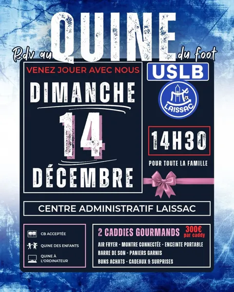 Quine du Foot Laissac-Bertholène à Laissac