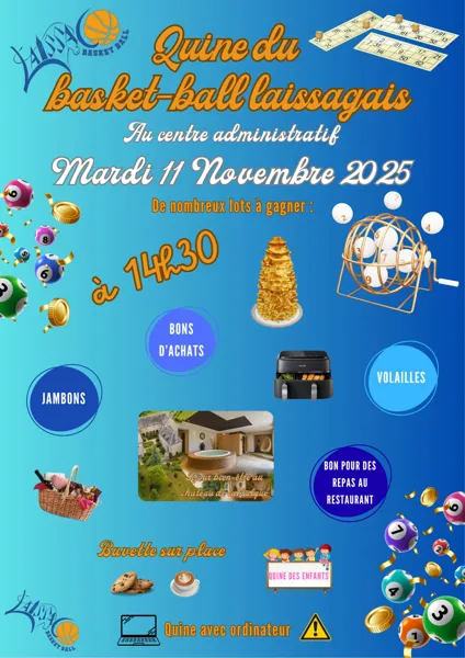 Quine du Basket Club de Laissac