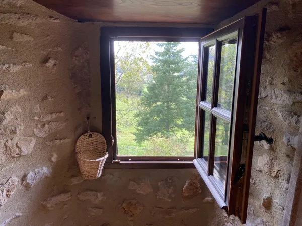 Vue de la chambre du bas, L'Oustal d'Alteyrac