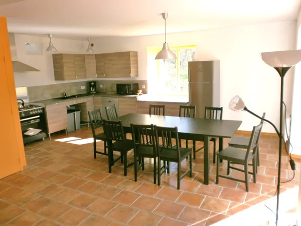 la salle à manger du gite de font de marre à daoudou, 