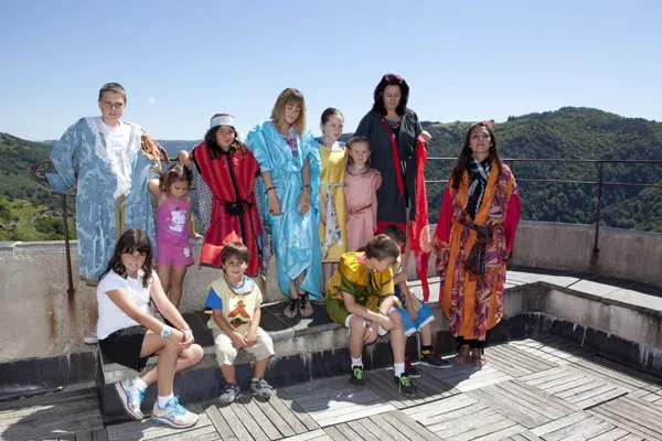 Randonnée : le château de Valon, OFFICE DE TOURISME DU CANTON DE MUR DE BARREZ