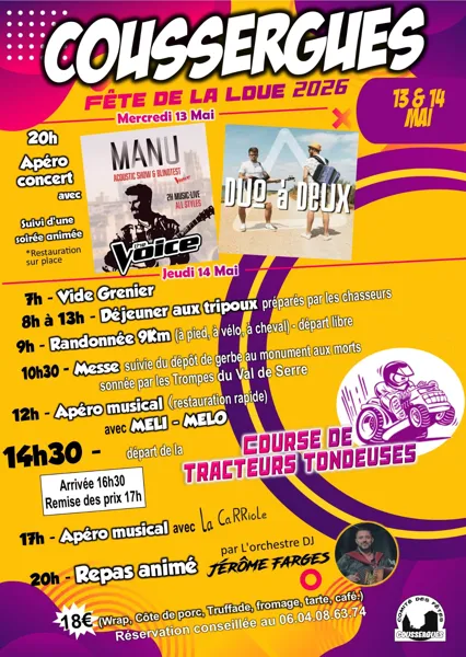 Fête de la Loue à Coussergues