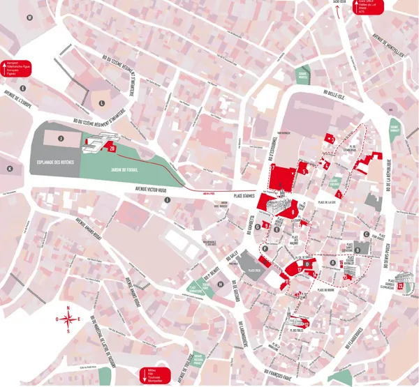 Walking tour, OFFICE DE TOURISME DU GRAND RODEZ