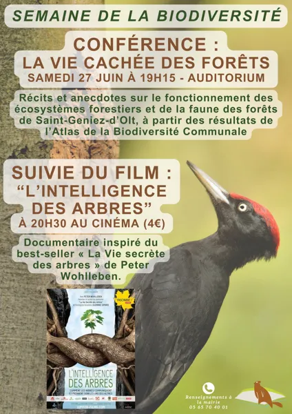Semaine de la biodiversité : Conférence sur l'origine des forêts