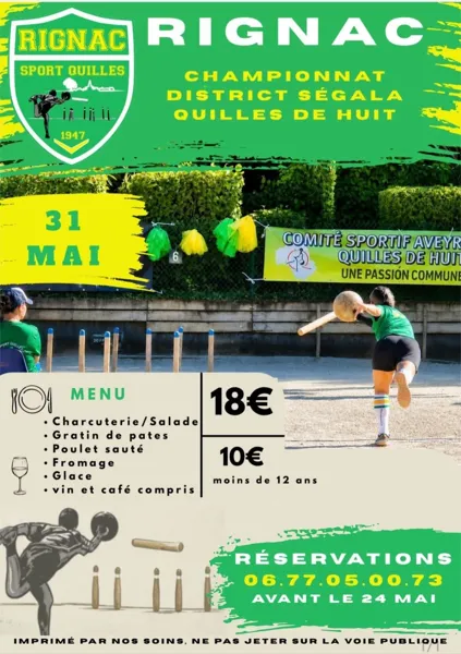 Manche de championnat du district Ségal