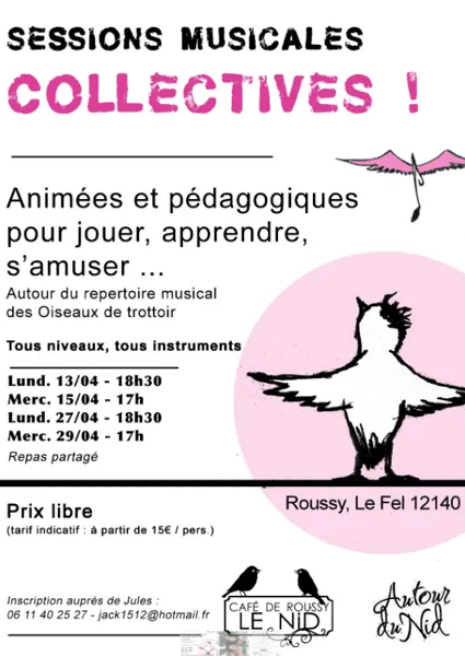 Sessions musicales collectives