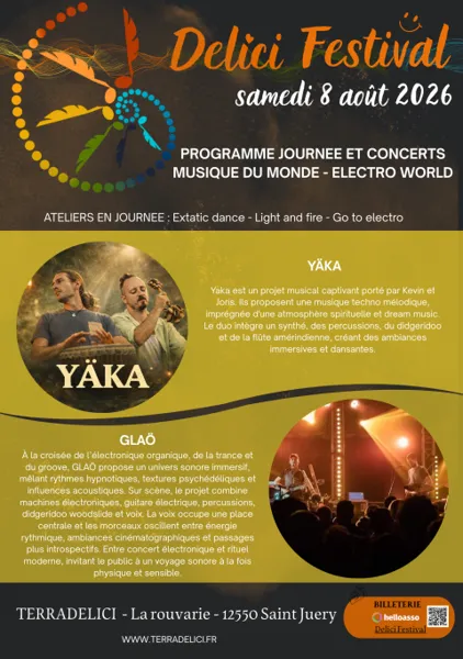 Delici Festival : Le Voyage Sensoriel Electro-World