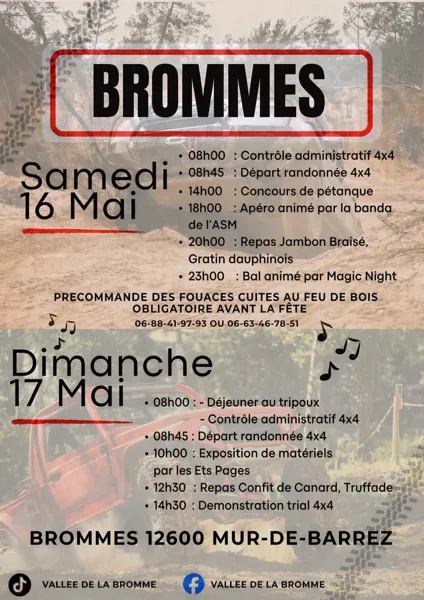 , comité des fêtes de Brommes