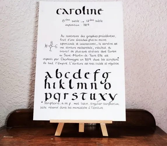 Cours de calligraphie