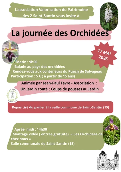 La journée des orchidées