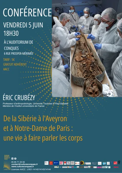 De la Sibérie à l'Aveyron et à Notre-Dame de Paris : Une vie à faire parler les corps