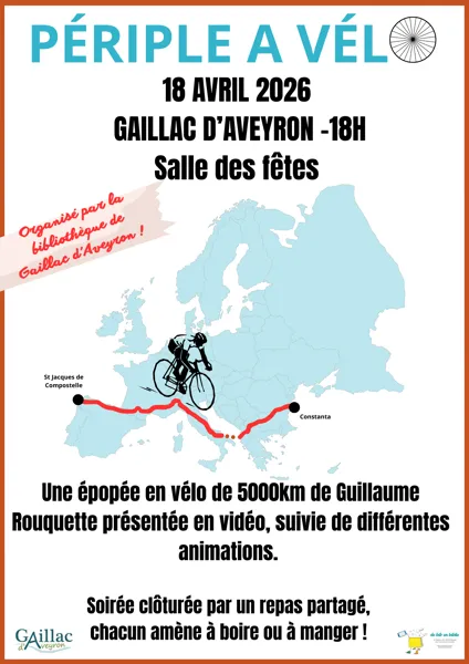 Le périple à vélo de Guillaume Rouquette