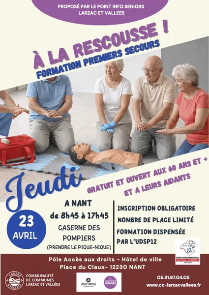« À la rescousse ! » - Formation aux premiers secours