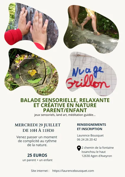 Balade sensorielle parent-enfant