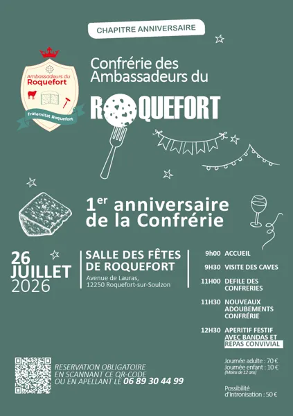, Confrérie des Ambassadeurs du Roquefort