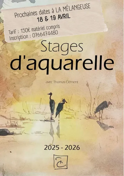 Stage d'aquarelle