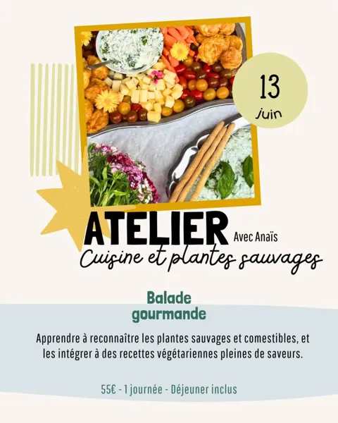 Atelier Cuisine et Plantes Sauvages: De la cueillette à l'assiette