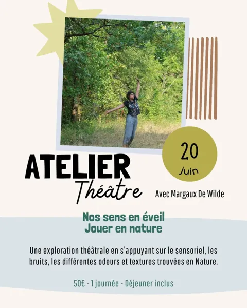 Atelier Théâtre : Nos sens en éveil